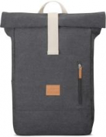 Canvas Rucksack Anthracite meliert Adam Medium Johnny Urban wasserabweisend Rolltop