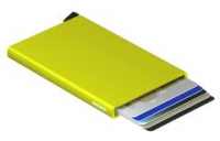 Kartenschutzetui Secrid Cardprotector Lime gelb Metall RFID-Schu