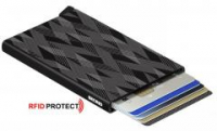 Cardprotector Secrid Laser Zigzag Black graviert