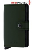 Secrid Miniwallet Kartenetui RFID Matte Green-Black