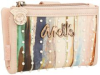 hellbeige Brieftasche Perlen Anekke Hollywood Studio Nude