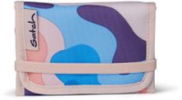 Jugendgeldbörse Satch Wallet Candy Clouds recycled rosa blau