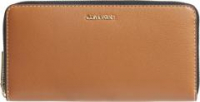 braune Damenbrieftasche Calvin Klein Cognac CK Must Z/A Wallet LG Braun