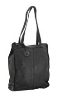 Carryall Backpack Harbour2nd Franka Vintageleder schwarz Ash Anker