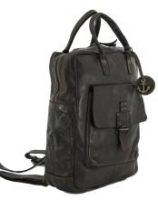 Lederrucksack Utopia Brown dunkelbraun Harbour 2nd Vintage