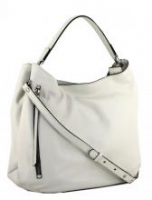 Beuteltasche Gianni Chiarini Twin warmweiß Marble Leder