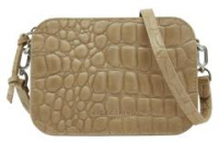 braune Liebeskind Berlin Crossbody Bag Kroko Luka Crossbody S Krokoprägung Dust