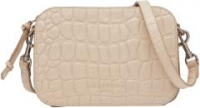 Schultertasche Almond Milk Liebeskind Kroko Luka Small Beige