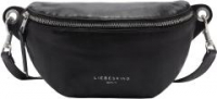 Liebeskind Crossovertasche Belt Bag Tavia Black Silber