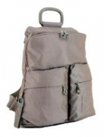 MD20 Backpack Mandarina Duck Damenrucksack Taupe metallic