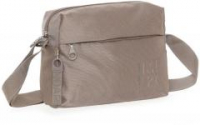 Schultertasche Crossover Taupe glänzend MD20 Mandarina Duck