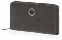 Mandarina Duck Mellow Leather Wallet Nero Lederbörse schwarz