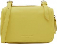 Schultertasche Liebeskind Berlin Mareike Crossbody Pale Banana Zitronengelb Leder