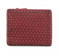 Damengeldtasche Harbour 2nd Chili Red Hariet Soft Weaving 2 rot