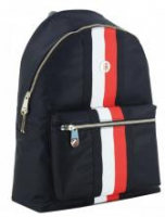 Tommy Hilfiger Alltagsrucksack Desert Sky blau Hilfiger Streifen Poppy Corp