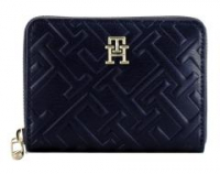 Portemonnaie Prägung Tommy Hilfiger Iconic dunkelblau Space Blue