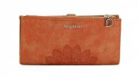 Damenbrieftasche Desigual Summer Aquiles Naranja Tierra orange