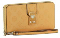 Markenplate Geldtasche Guess Carlson Mango Orange