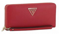 Langbörse rot Saffiano Guess Laurel SLG Zip Around