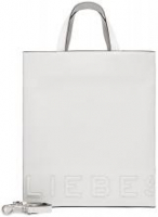 Liebeskind Berlin Handtasche Paper Bag Tote M Offwhite Kontrast