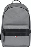 Alltagsrucksack mit Kontrastdetails Tommy Hilfiger Elevated Nylon Backpack Iron Grey