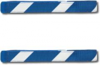 Wechselbänder mit Klettverschluss Satch Pack blau weiß Swaps Blue & White