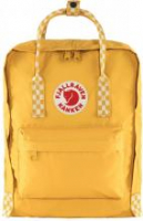 Fjällräven Schulrucksack Kanken Ochre-Chess Pattern gelb