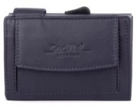 SecWal Kartenetui Geldbeutel RFID Ausleseschutz navy blau