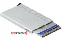 Secrid Cardprotector Laser Logo Brushed Silver RFID-Schutz
