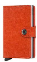 Secrid Karten Schutzhülle RFID Miniwallet Crisple Orange