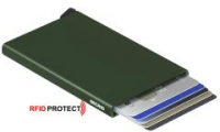 Kartenhülle Cardprotector Secrid green dunkelgrün RFID-Schutz