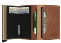 Secrid Slimwallet Geldbörse RFID Vegetable Caramello Sand