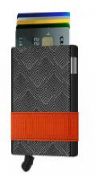 Secrid Cardslide Set RFID-Schutz Constructure schwarz orange