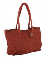 Soft Weaving Handtasche Grace Harbour2nd gewebt Lava rot