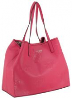 pinke 2in1 Handtasche Cheeky Pink Vikky Guess Alloverprägung