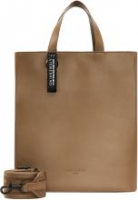 Ledertasche hellbraun Security Tag Liebeskind Paper Bag Tiramisu