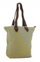 Henkeltasche beige gelb Mustard Harbour2nd Annen Print Leinen