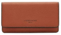 Liebeskind Damengeldtasche braun orange Slam Wallet Large Chayenne Powder RFID