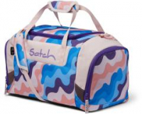 Trainingstasche Satch Duffle Bag Candy Clouds rosa blau Musterprint