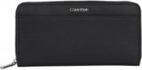 elegante Geldbörse schwarz CK Must Calvin Klein Zipper