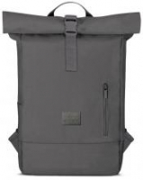 Jugendrucksack mit Überschlag Robin Medium Johnny Urban Pet Flasche Dunkelgrau Dark Grey