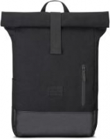 Johnny Urban Allround Backpack Adam Medium imprägnierte Baumwolle Black Vegan