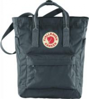 grauer Taschenrucksack Fjällräven Kanken Totepack Graphite