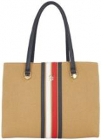 Henkeltasche Tommy Hilfiger Element Workbag Melton Filz Winter Braun