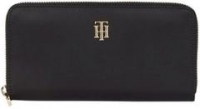 zeitlose Damenbörse schwarz Tommy Hilfiger Poppy Nylon Interlock Emblem