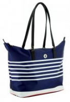 gestreifte Henkeltasche blau weiß Tommy Hilfiger Poppy Tote Stri