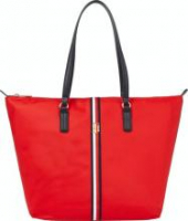 Einkaufstasche Tommy Hilfiger Poppy Tote Red corporate Markenfarben