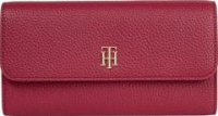 Tommy Hilfiger Überschlagbörse Element Large Flap Wallet Rot Royal Berry Strips