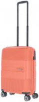 auffälliger Bordtrolley Travelite Waal S 55cm Terracotta Hartschale