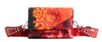 Überschlagtäschchen Desigual Sunset Patch Rodas rot orange Blumen